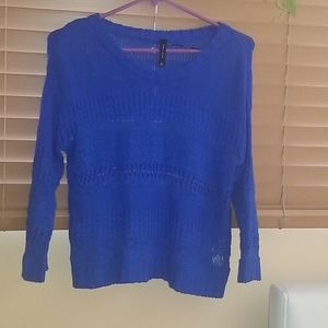 Small blue sweater